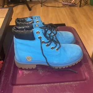 Sky Blue Timberland Boots